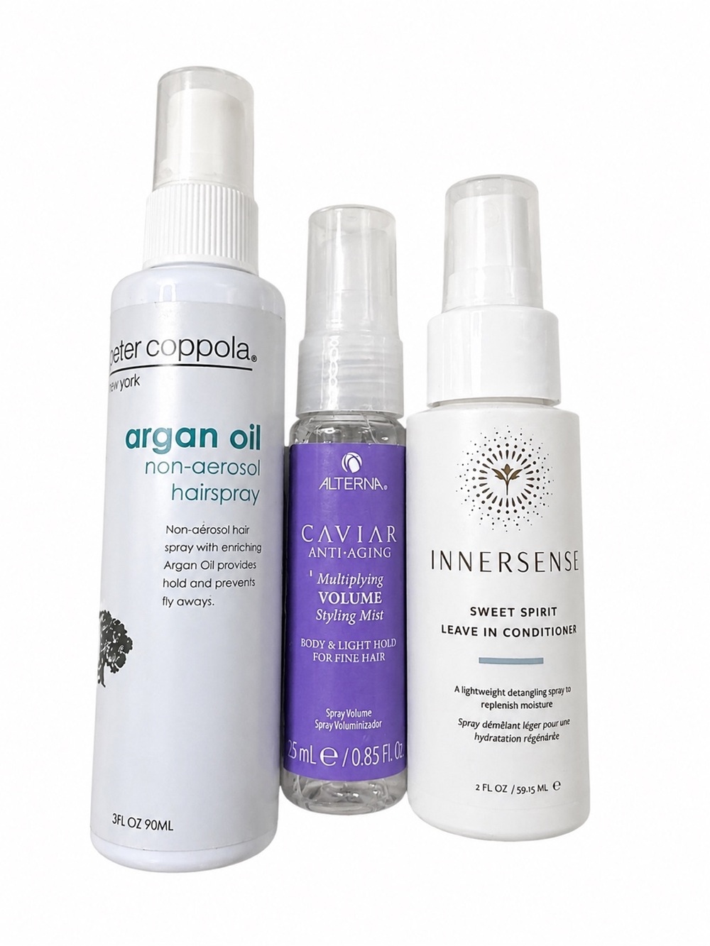 3pc Luxury Hair Care Bundle - Alterna Caviar, Innersense, Peter Coppola